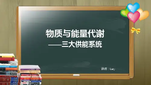 《运动生理学》物质与能量代谢-糖