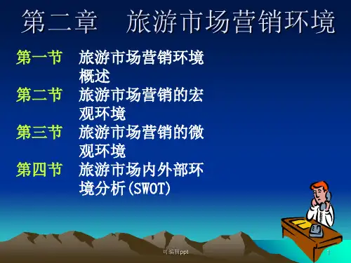 旅游市场营销环境与调研