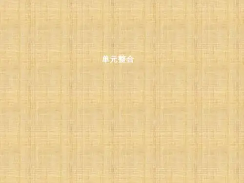 初中八年级政治上册 第五单元 顺境与逆境单元整合名师优质课件 教科版