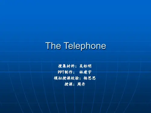 The Telephone
