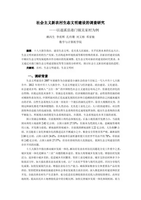 社会实践调查报告格式参考
