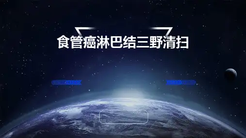 食管癌淋巴结三野清扫