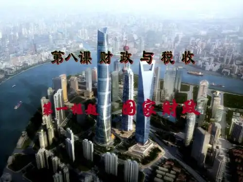 公开课 国家财政