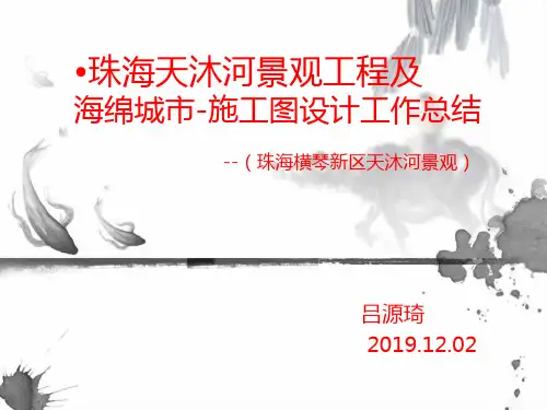 02天沐河海绵城市工作总结