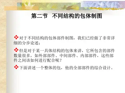 第九章  第二节  不同结构的包体制图