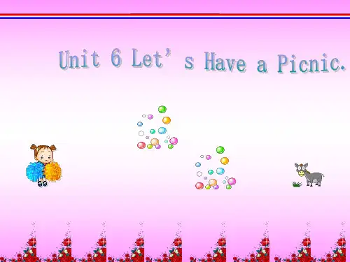 英语:Unit-6-《Let’s-Have-a-Picnic》复习课件(1)(北京课改版七年级下)