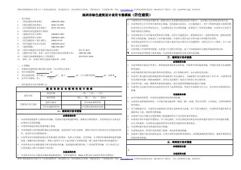 (居住建筑)绿色建筑设计说明专篇模板