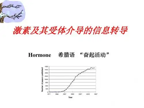 [理学]杨荣武生物化学原理-南京大学-激素及其受体介导的信号转导