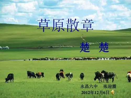草原散章 3