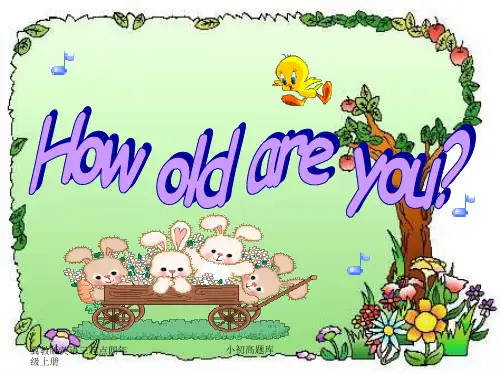冀教英语三起点四年级HowOldAreYouppt课件1