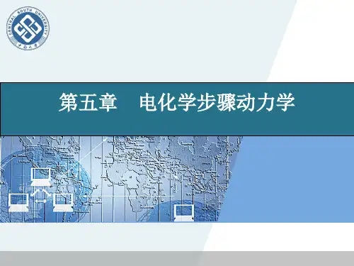 第五章  电化学步骤动力学