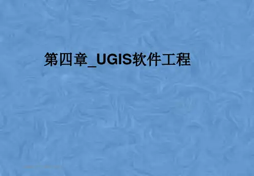 第四章_UGIS软件工程