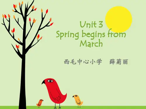 Unit-3--Spring-begins-from-march