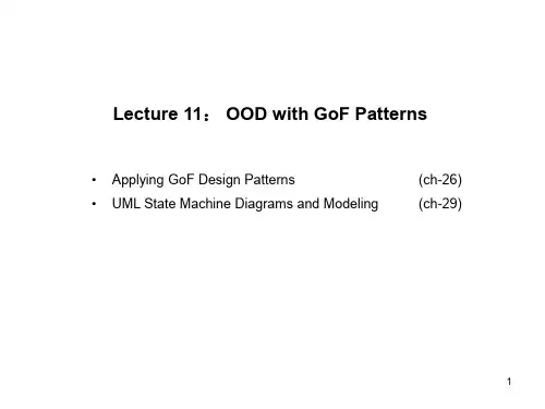 L11 OOD with GoF Patterns