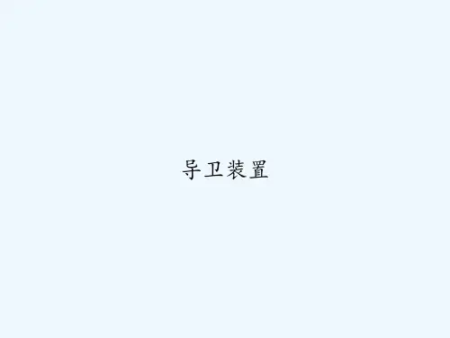 导卫装置 PPT