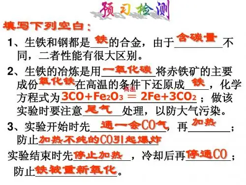 铁的性质课件