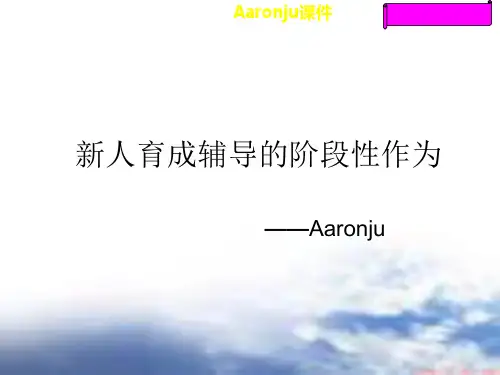 新人育成辅导
