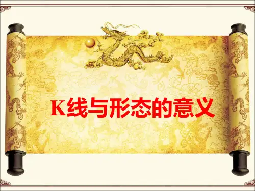 K线与形态的意义