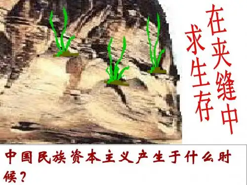 第10课_中国民族资本主义的曲折发展PPT课件1