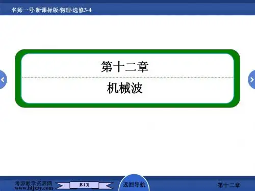 波的衍射和干涉