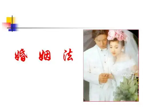思修与法律第八章(婚姻与继承法)