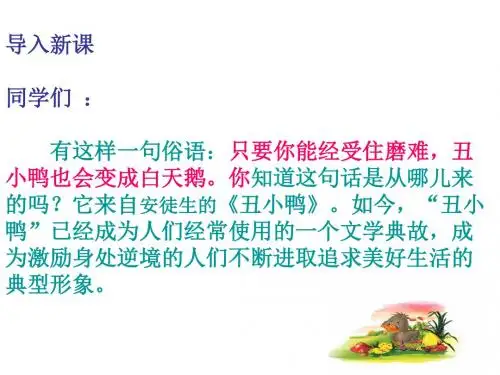 《丑小鸭》