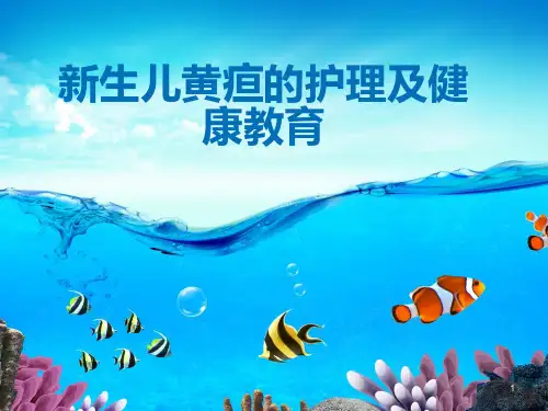 新生儿黄疸的护理及健康教育PPT课件