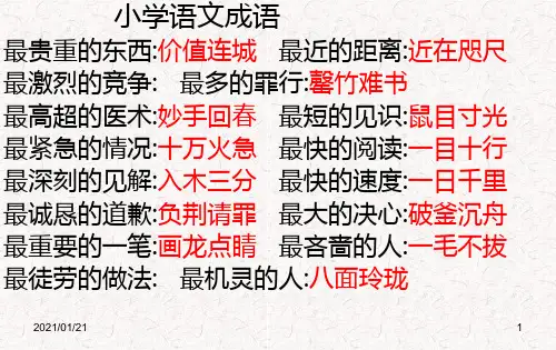 六年级毕业总复习——成语古诗PPT教学课件