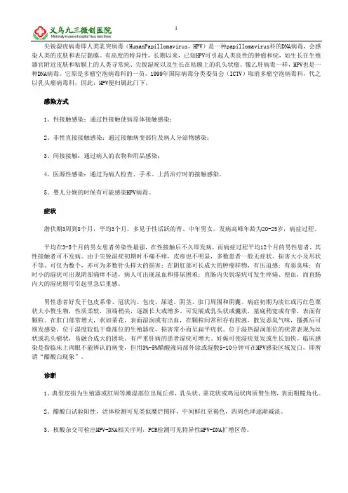 尖锐湿疣病毒