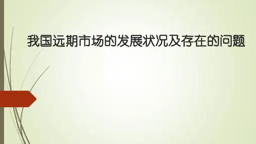 我国远期的发展状况