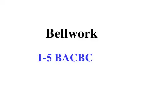 九年级英语下册:Module3 Unit2 (共10张PPT)