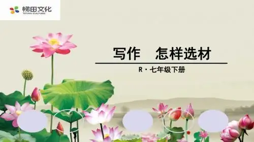 第四单元 写作