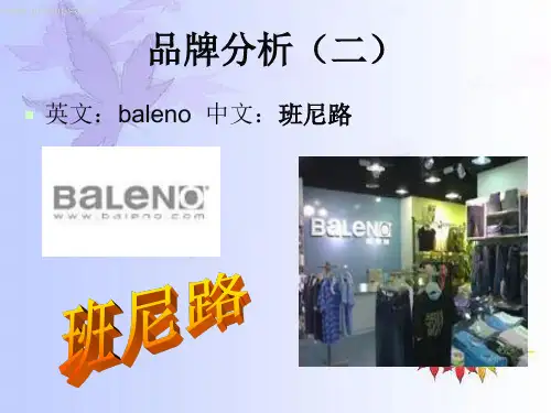 服装品牌市场调研报告