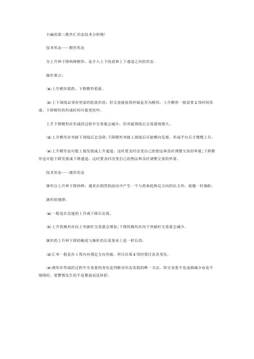 牛汇外汇技术形态解析三