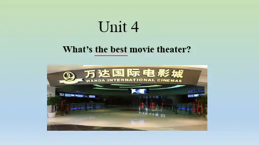 八上英语Unit4_SectionA(1a-2c)