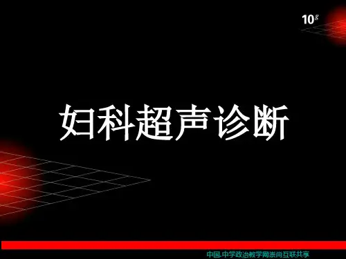 妇科B超课件