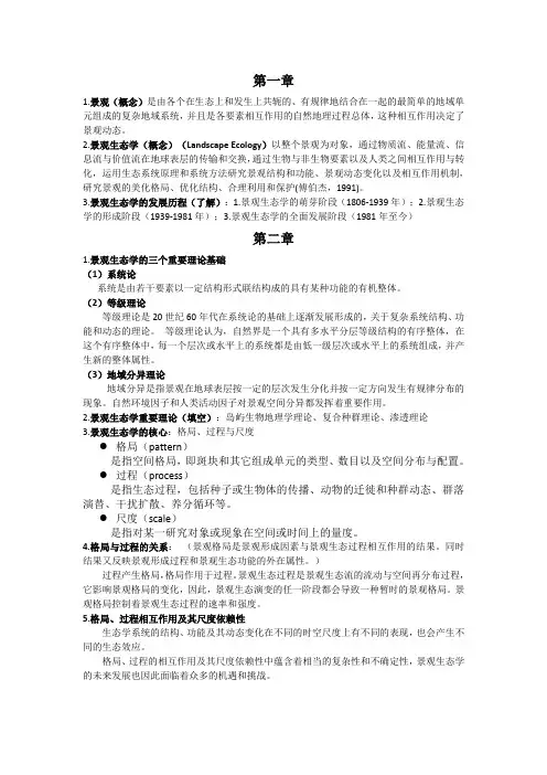 景观生态学 3