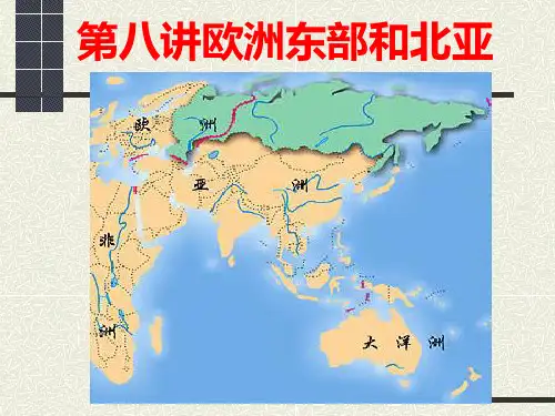 8东欧和北亚
