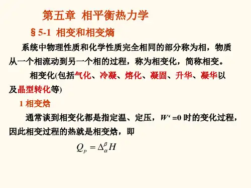 【VIP专享】第5章 相平衡5.1