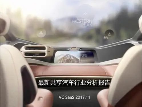 共享汽车行业分析报告
