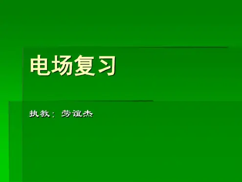 电场力的性质