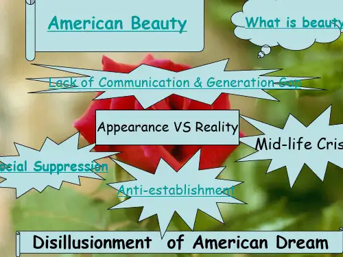 英美电影赏析American Beauty