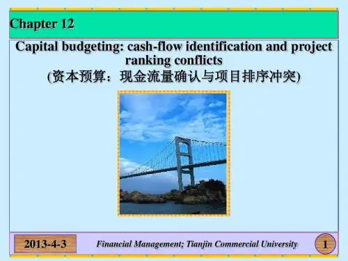 c12 capital budgeting - cash-flow identification and project conflicts