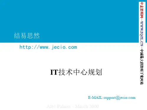 IT部门规划(PDF 48页)