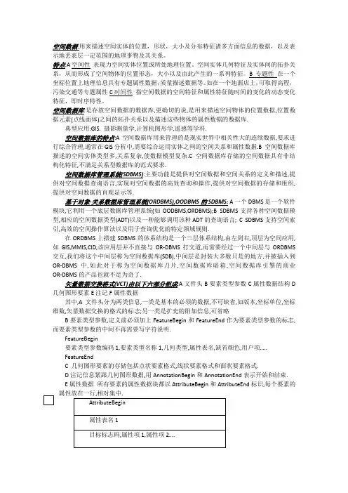 空间数据库