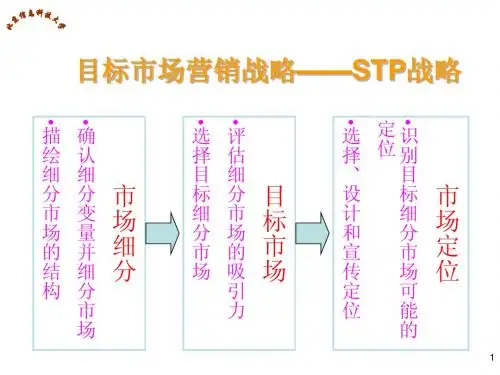 08 目标市场营销战略