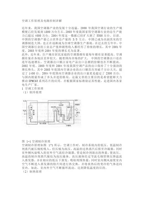 空调工作原理及电路控制详解 2