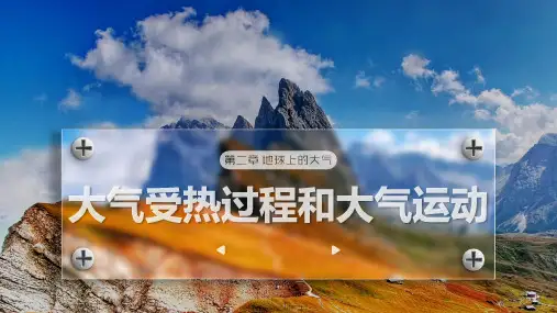 高中地理新人教版必修一精品课件2.2 大气受热过程和大气运动