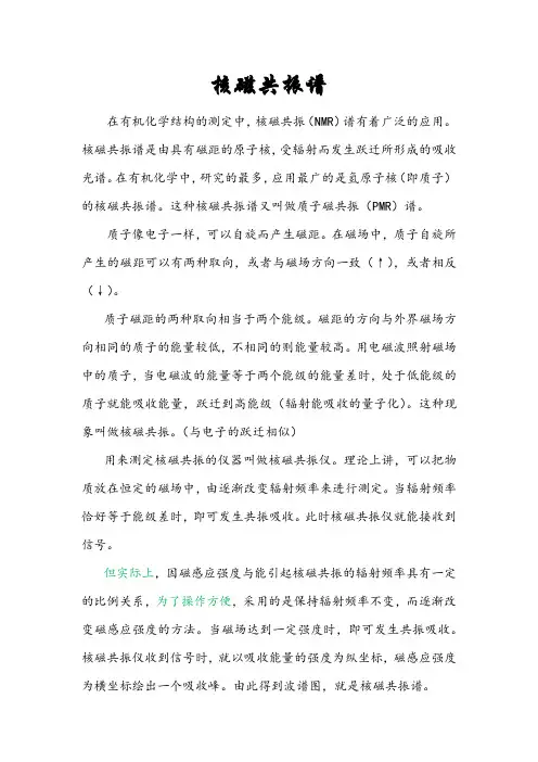 核磁共振氢谱
