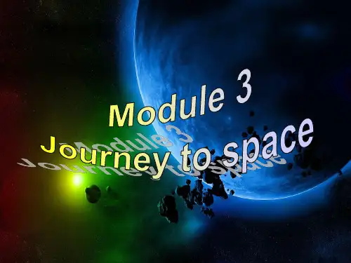 八年级英语下册Module3Unit1